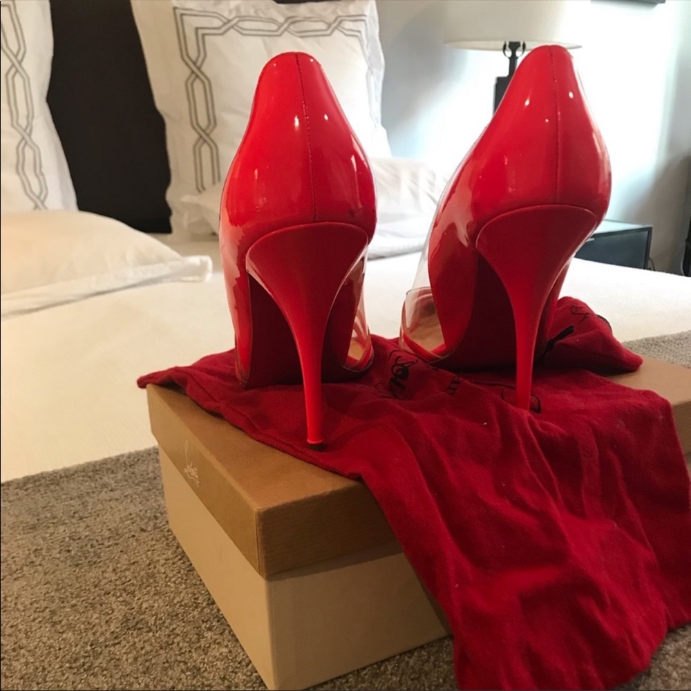 louboutin 4 inch heels